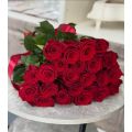 25 красных роз
