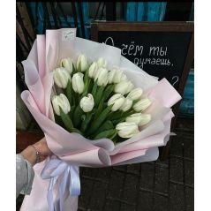 21 белый тюльпан ереван