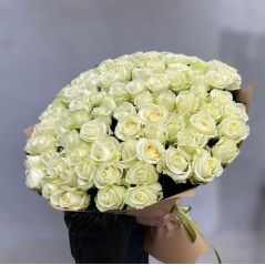 101 white roses yerevan